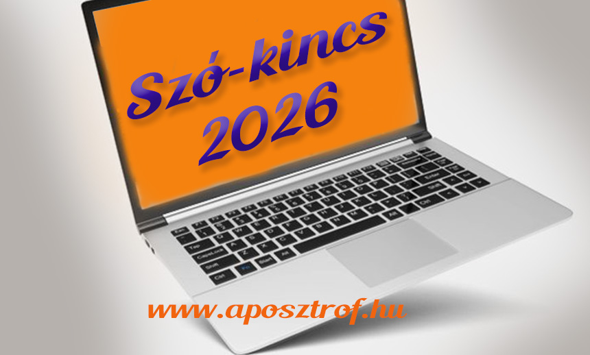 Szó-kincs 2026 - friss hír